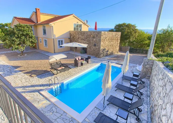 Mit Eigenem Pool By Interhome 度假居 Vrh (Krk)